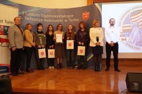 SUKCES UCZENNIC Z SP1 W KONKURSIE JĘZYKA ANGIELSKIEGO